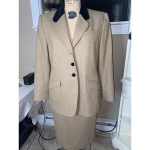 1990 VTG Pendleton 2 Piece Set Dress Suit Size 14 Jacket 10 Skirt Fully Lined